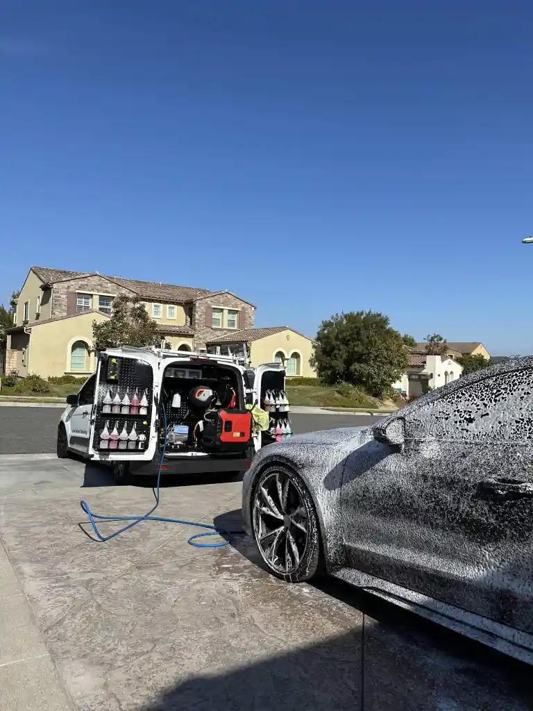 luxury mobile car wash